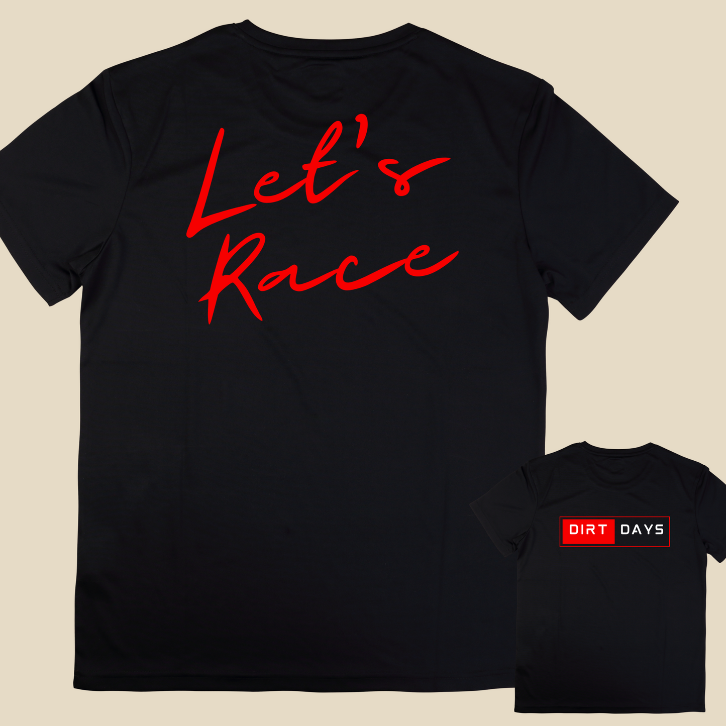 LET'S RACE TEE