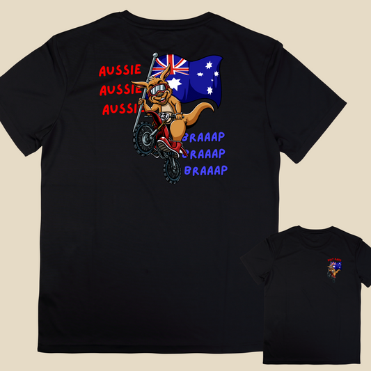 AUSSIE BRAAAP TEE