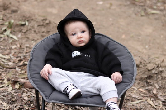 HOP SKIP WHOOP BABY HOODIE