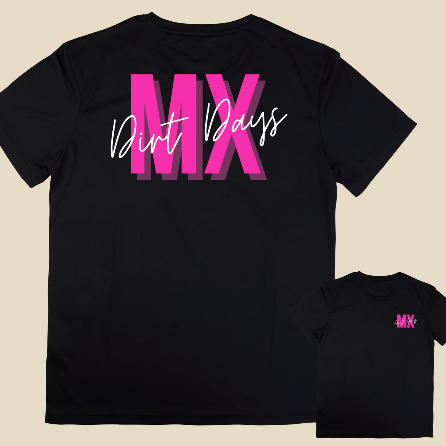 PINK DIRT DAYS MX TEE