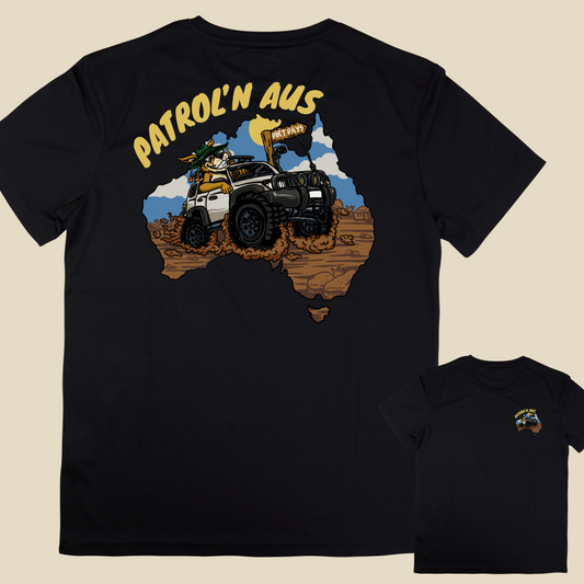 PATROL'N AUS TEE