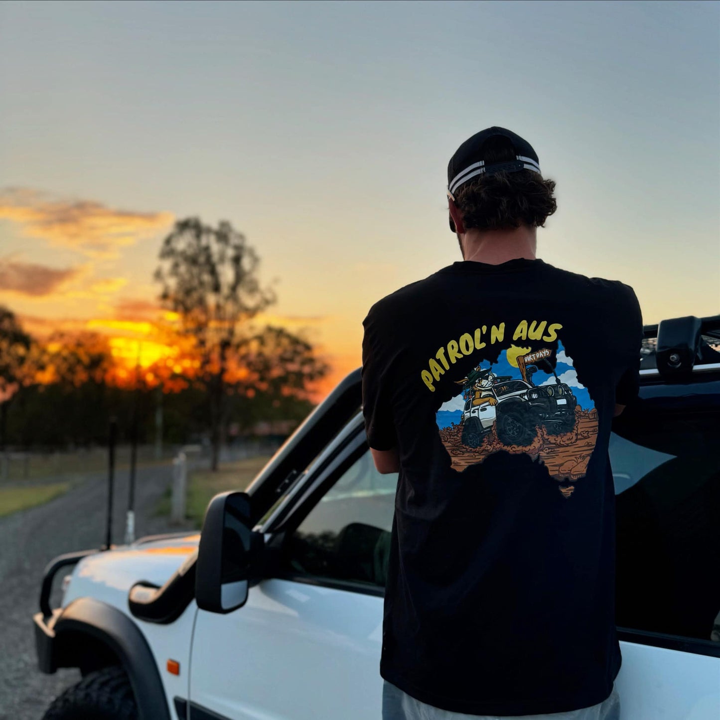 PATROL'N AUS TEE