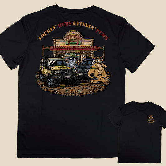 LOCKIN' HUBS & FINDIN' PUBS TEE