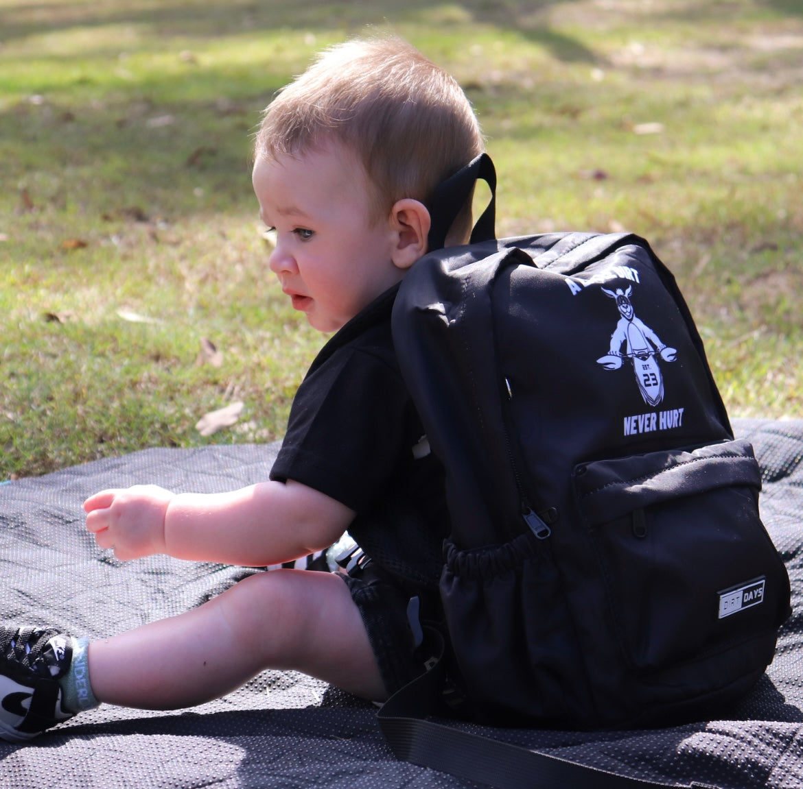 A LITTLE DIRT NEVER HURT BACKPACK